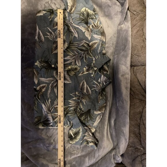 David Taylor Hawaiian Shirt Mens Large Beach Tropical Short Sleeve Button Down - Picture 9 of 15